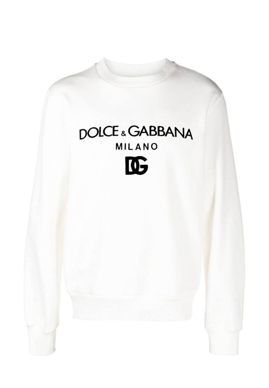 Dolce & Gabbana Sweatshirt With
Crossover DG Milano
