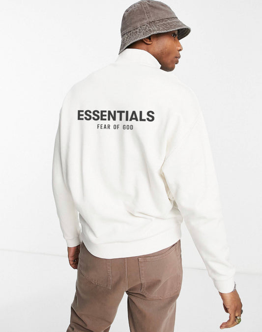 Essentials Half Zip
Up Sweatshirt