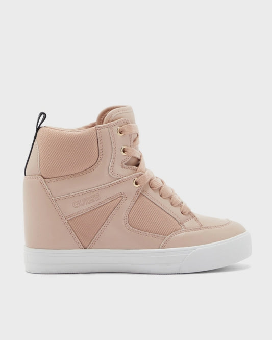 Guess Pink High Top Sneakers