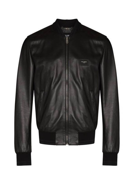 Dolce & Gabbana

Logo-Plaque Leather Bomber Jacket