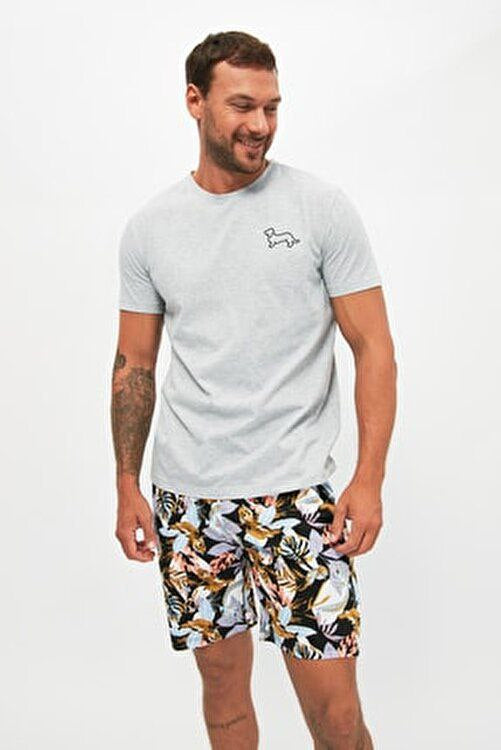 Trendyol Man Summer Printed Knitted T-shirt