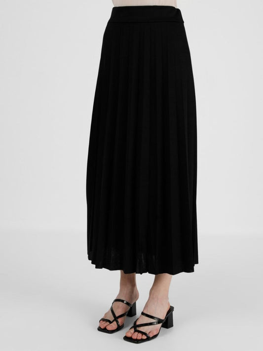 Refka Pleated Full Length 95 cm Skirt
