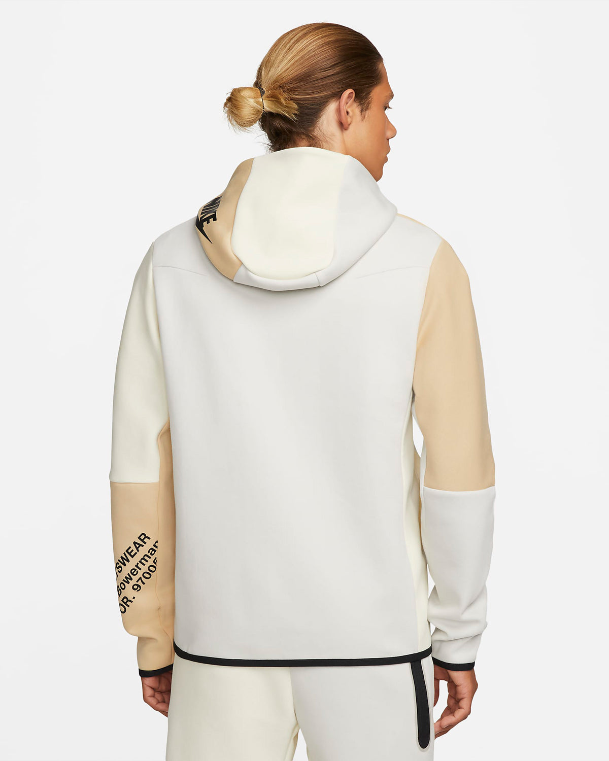 Nike tech fleece discount hoodie light bone